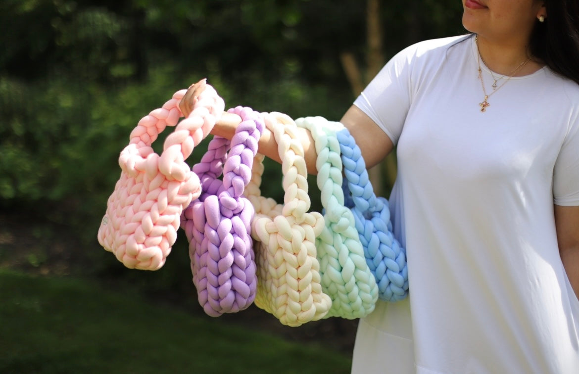 Chunky Crocheted Handbag