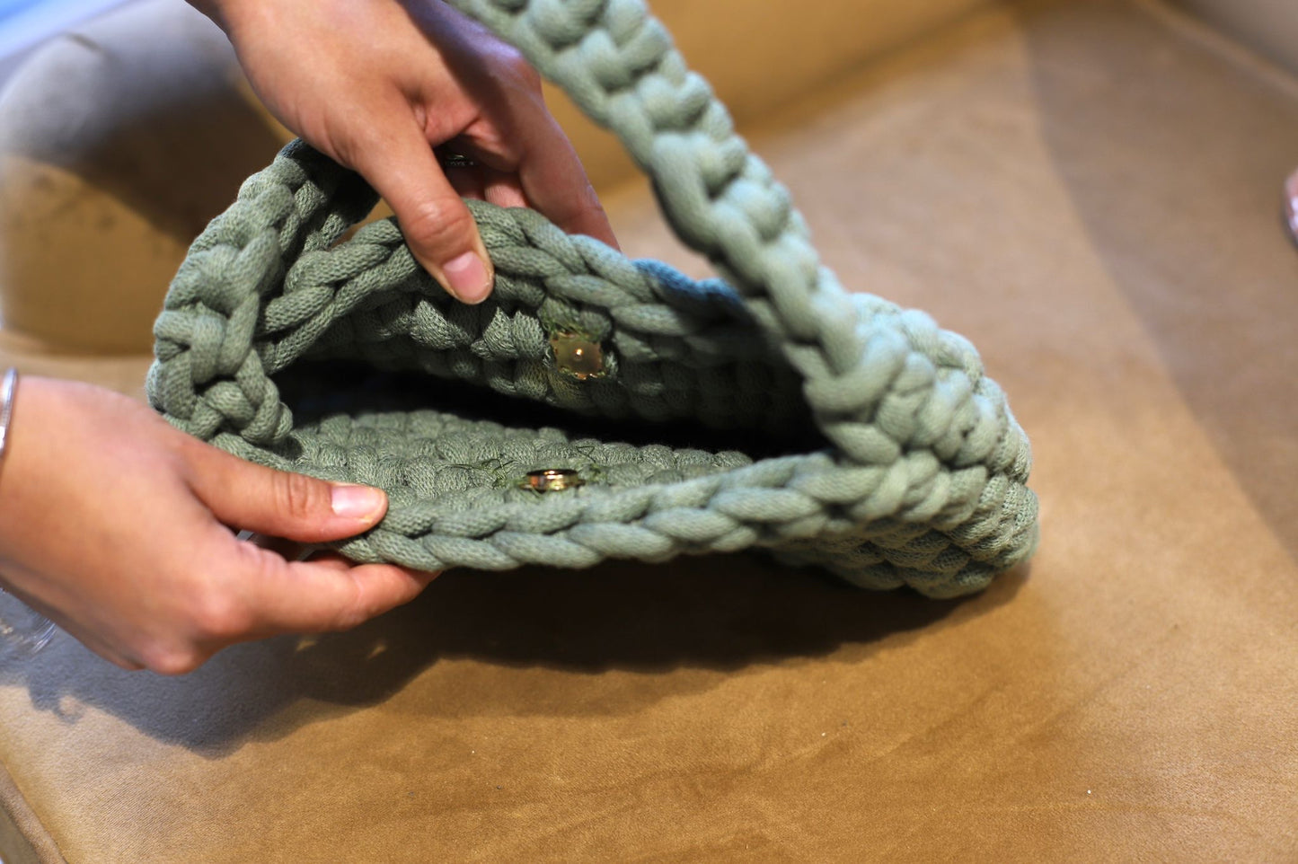 Crocheted Handbag