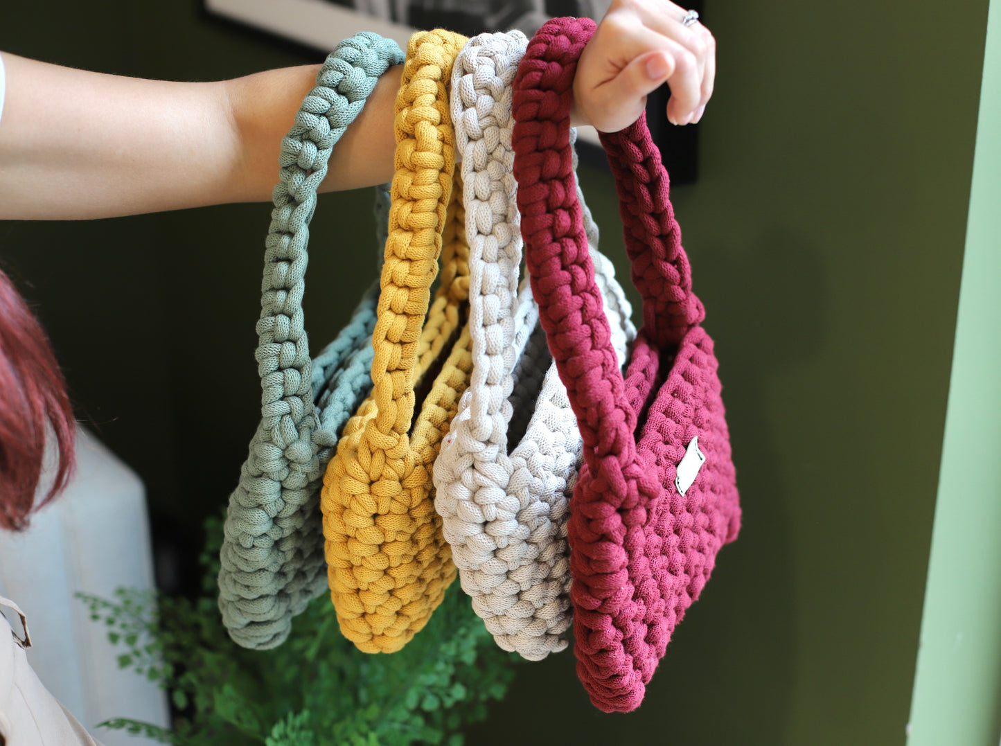 Crocheted Handbag