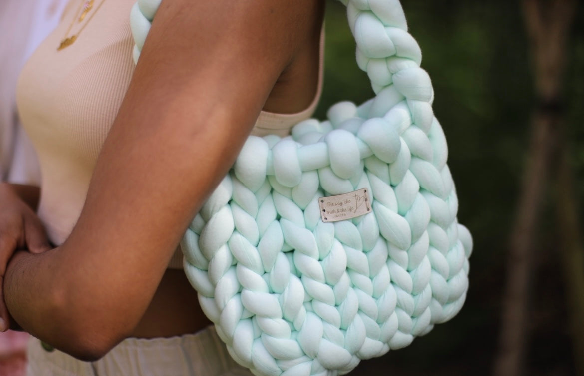 Chunky Crocheted Handbag