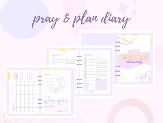 Digital Pray&Plan Diary - Edition 1