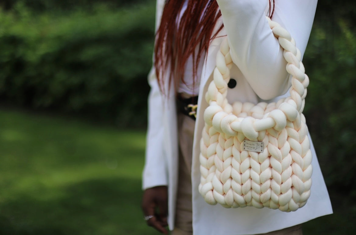 Chunky Crocheted Handbag