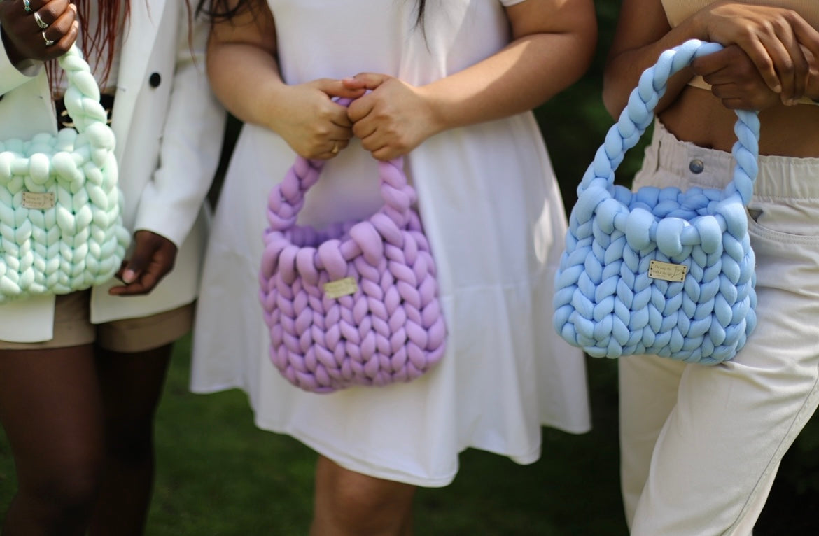 Chunky Crocheted Handbag