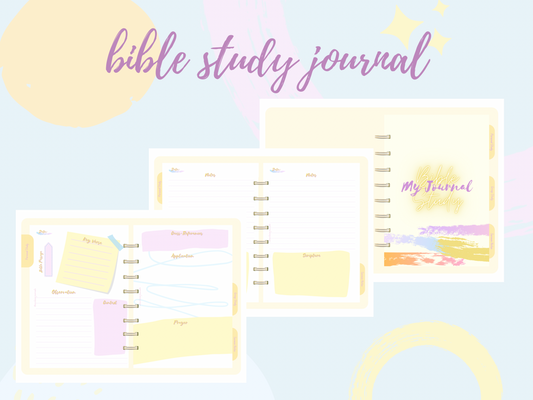 Digital Bible Study Journal