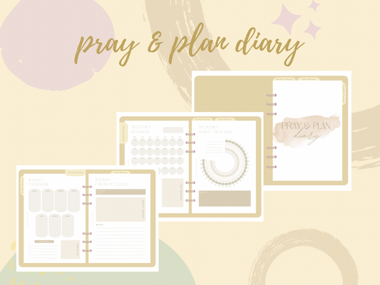 Digital Pray&Plan Diary - Edition 2