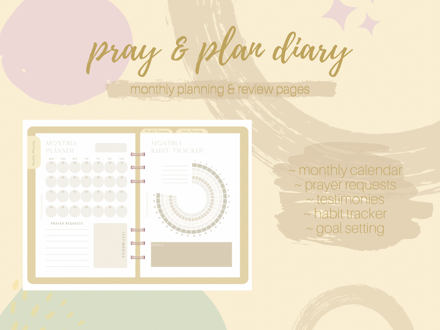 Digital Pray&Plan Diary - Edition 2