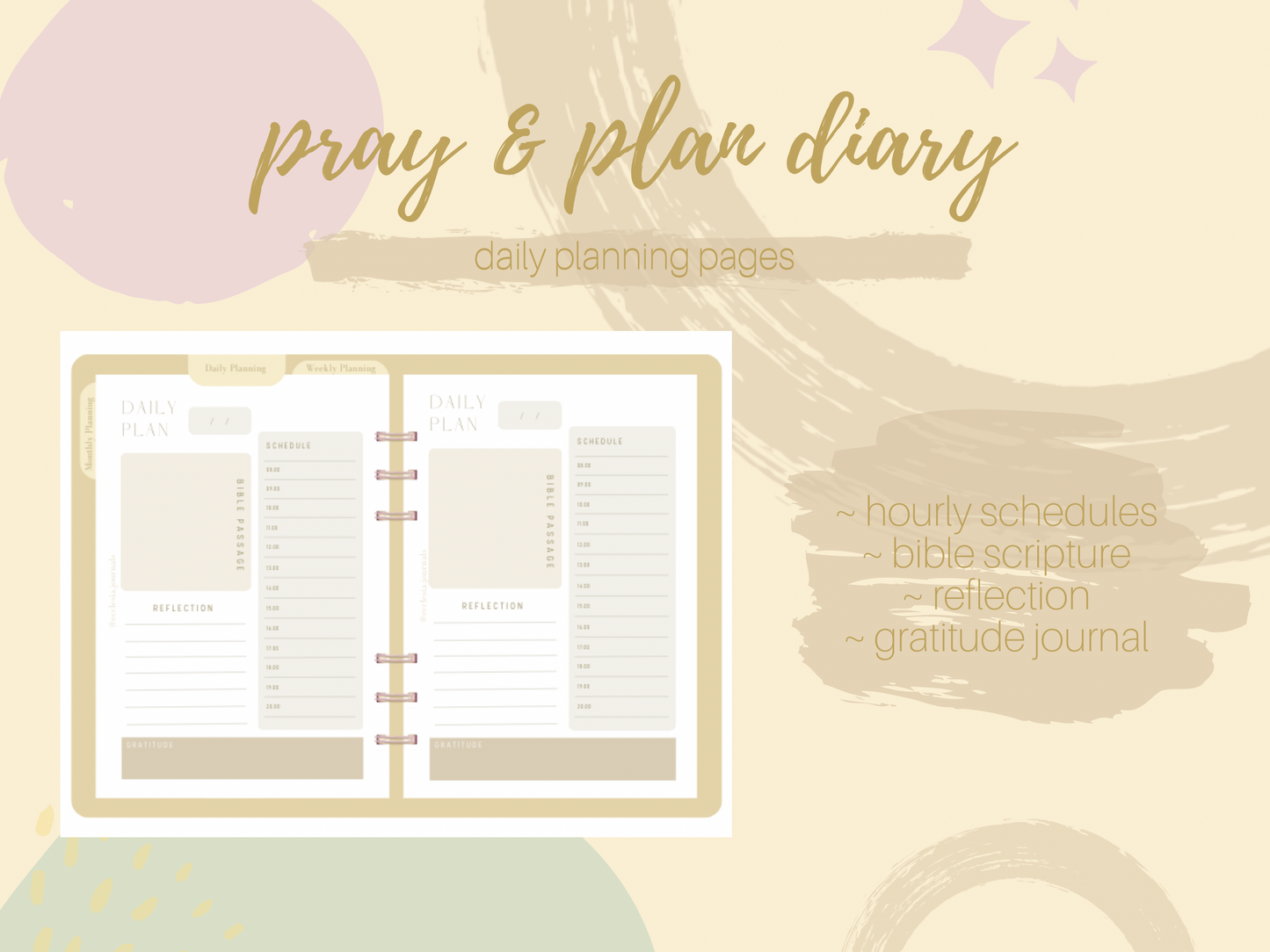 Digital Pray&Plan Diary - Edition 2